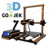 Reprap 3D Printer Creality CR-10S Glass Bed Base Kaca 3 mm